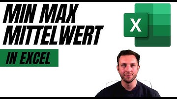 Excel Tutorial | MIN MAX MITTELWERT
