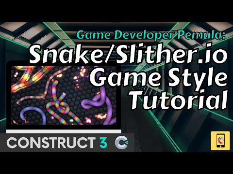 Como Programar o Jogo SNAKE no Construct 3 (O jogo completo em