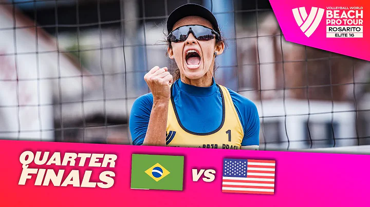 Talita/Rebecca vs. Hughes/Kolinske - Quarterfinal ...