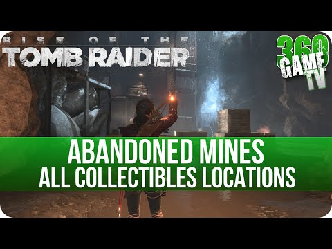Video: Rise Of The Tomb Raider - Abandoned Mines, Minecart, Coin Cache, Smoke-screen, Crane