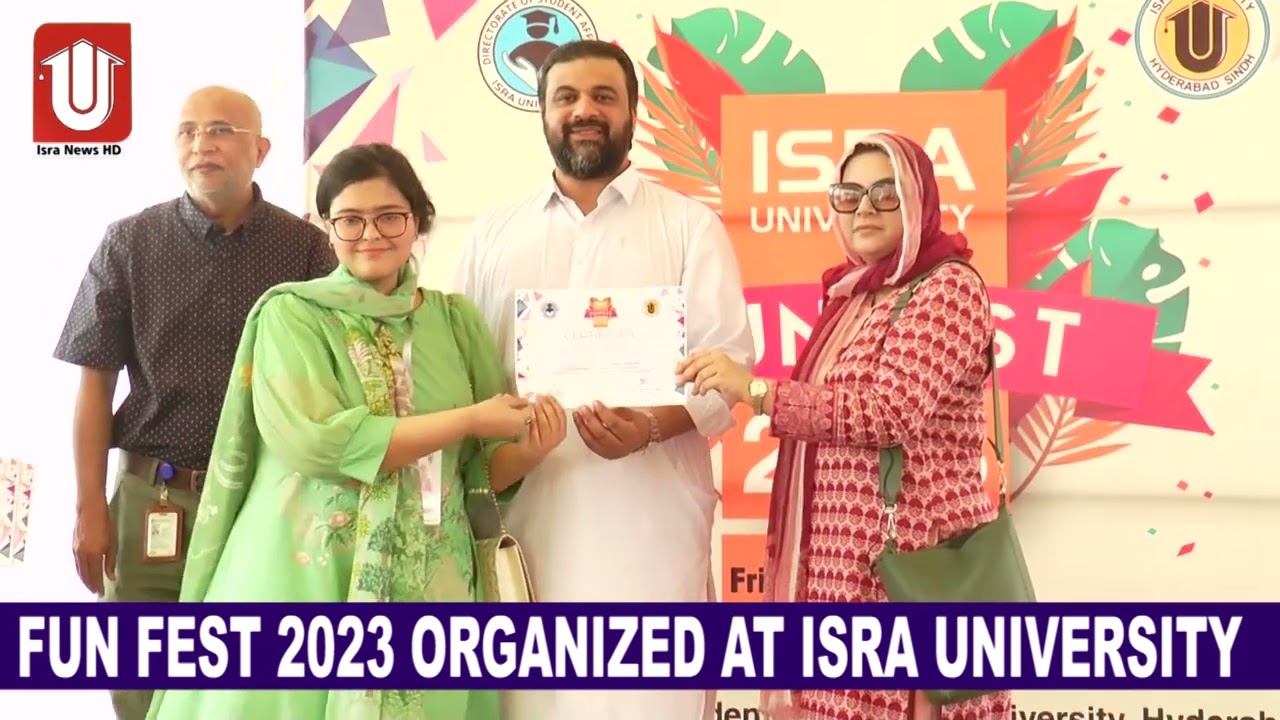 FUN FEST 2023 ORGANIZED AT ISRA UNIVERSITY