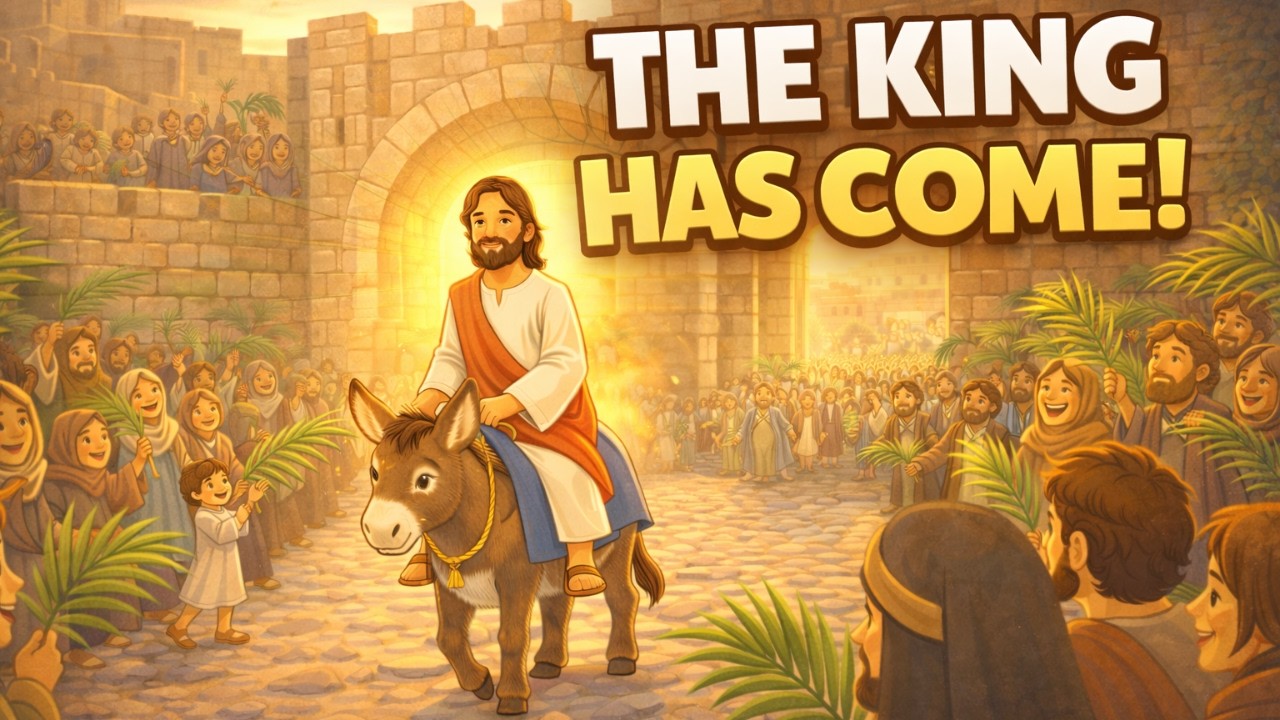 The Triumphal Entry 🌿 | Jesus Enters Jerusalem | Palm Sunday Bible ...
