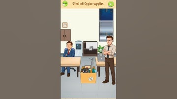 Steal All Office Supplies | Frustrating Puzzle Game Level-21 | #gaming #shorts #shortsfeed