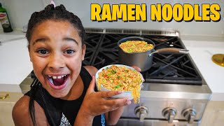 Cali Makes Ramen Noodles! | Cooking with Cali 👩‍🍳