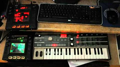 KP3, Kaossilator Pro and microKORG demo song