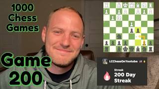 Game 200: 1000 Chess Games
