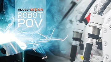 Robot Point of View with the ABB FlexArc Welding Cell, IRB 4600 & IRB 6700