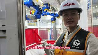 #ABB #robotwaterjet #yaskawa #robotwaterjetcuttingmachine for #autointerior cutting