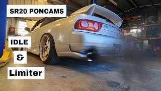 180SX Built SR20DET Idle, Pon Cams, HKS Exhaust