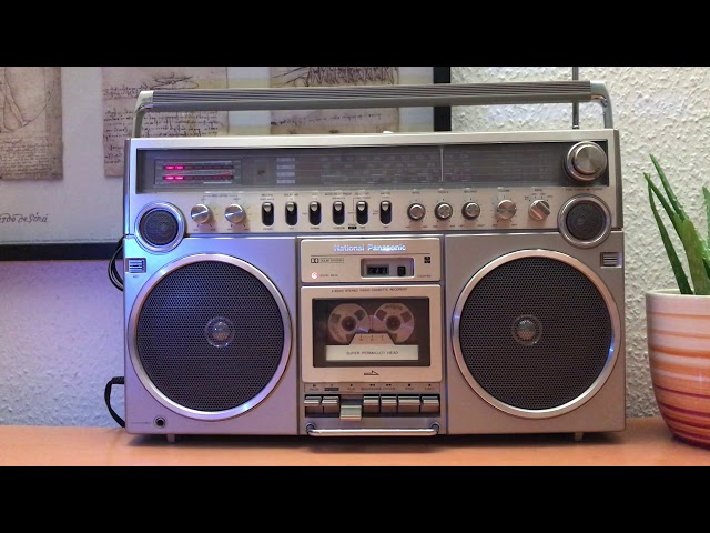 National Panasonic BoomBox RX-5350F Radio Iconic Ghetto Blaster Huge  Cassette