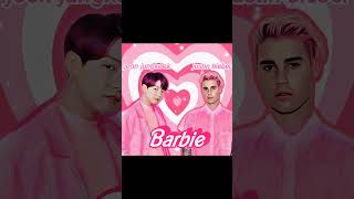 If Jung Kook of BTS & Justin Bieber in Barbie