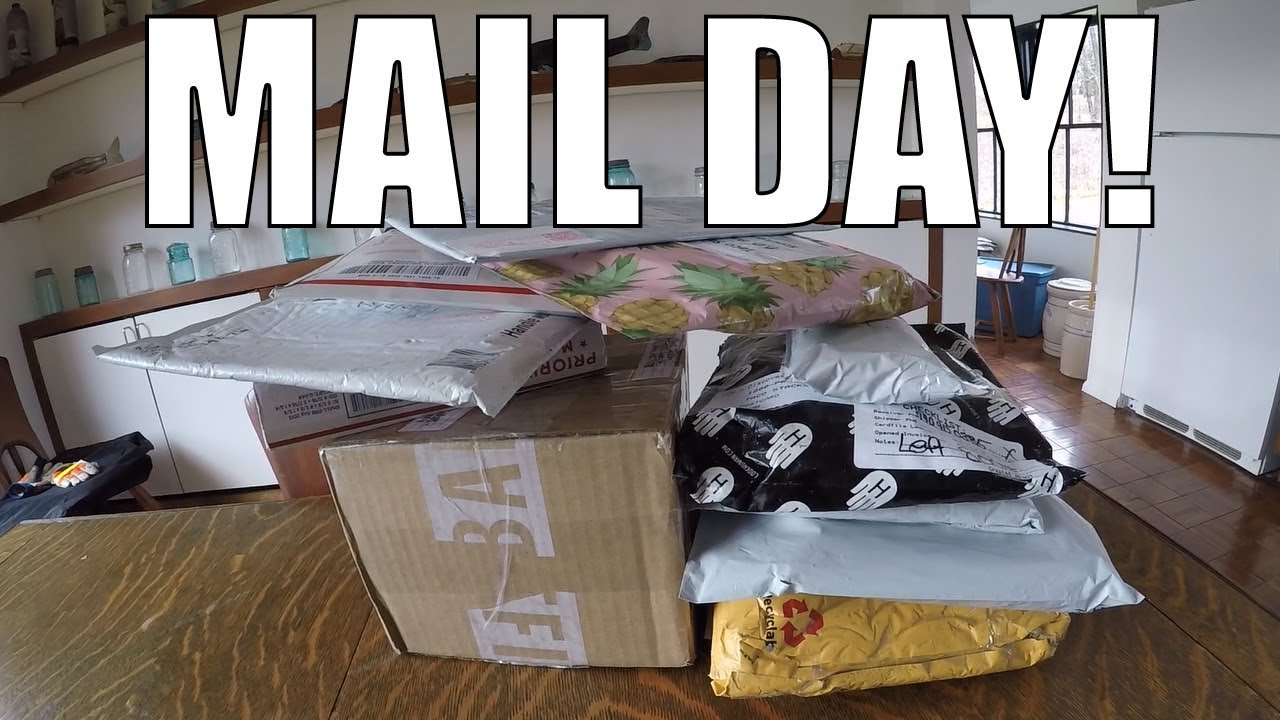 MAIL DAY Fanmail Unboxing and Unwrapping Happy Holidays - YouTube