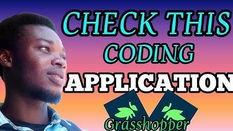 Coding App For Beginners | Coding Tutorials | #coding #application #grasshopper #tutorial #fyp