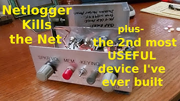 Netlogger Kills the Net + 2nd Most Useful Item I’ve Built