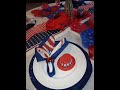 How to decorate a 4th of July  table scape!!!