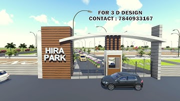 Nandurbar, Maharashtra,Hira park plotting layout,3D Design - cont.7840933167