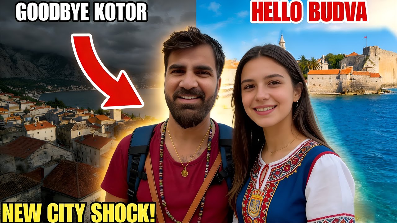 Last Day in Kotor 🇲🇪 | Welcome to Budva 😍