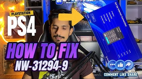How To Fix PS4 NW-31294-9 Network DNS Server Problem PlayStation