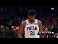 Fan throws Water Bottle at Court After Loss & Embiid was mad As The Hawks Upset the #1 Seed Philly !