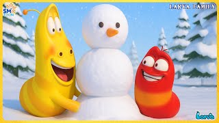 Larva Christmas Funny Moments A Funny Cartoon That Brings You Laughter Every Day.