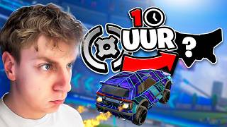 Ik speelde 1 UUR LANG Rocket League op een NIEUW ACCOUNT..