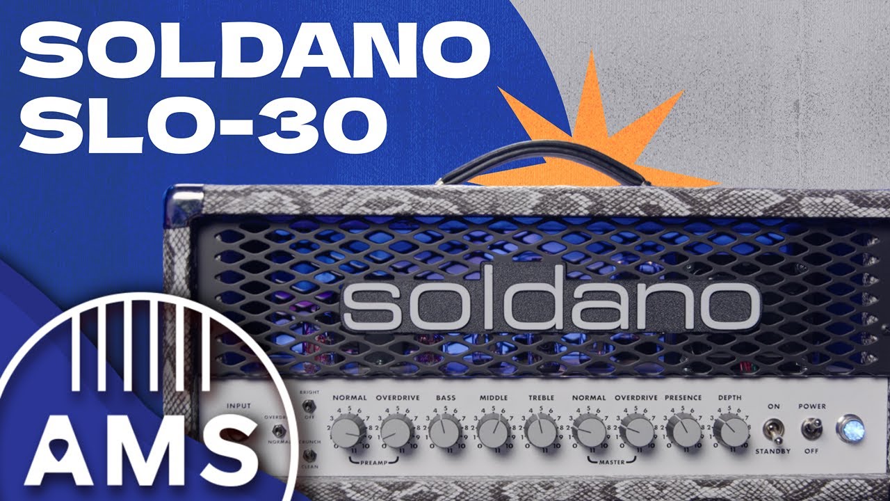 The Soldano SLO-30 is the PERFECT Combination of Modern and