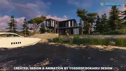 3D ANIMATION - CONTAINER HOUSE