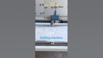 Computerized quilting machine for sleeping quilts bedding comforter duvet blanket sheet