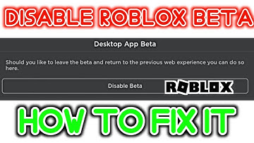 How To Disable Desktop App Beta - Roblox | Remove New Desktop App Beta | Disable Roblox Beta