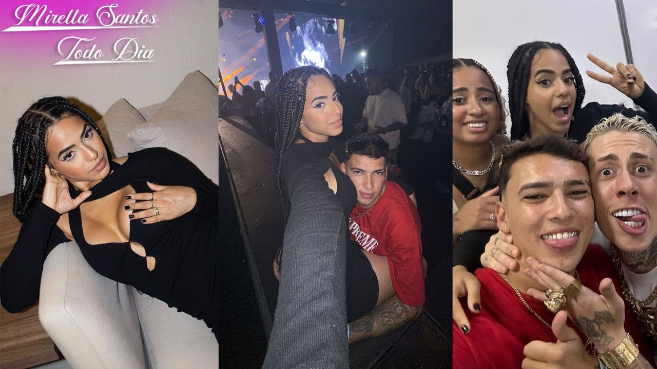 Galinhando no Show de Matuê, L7nnon, Felipe Ret e Mc Cabelinho 😍🤣 - Mirella Santos Stories