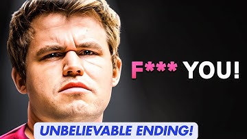 Magnus Carlsen Gets Checkmated LIVE — His Reaction Says It All!"