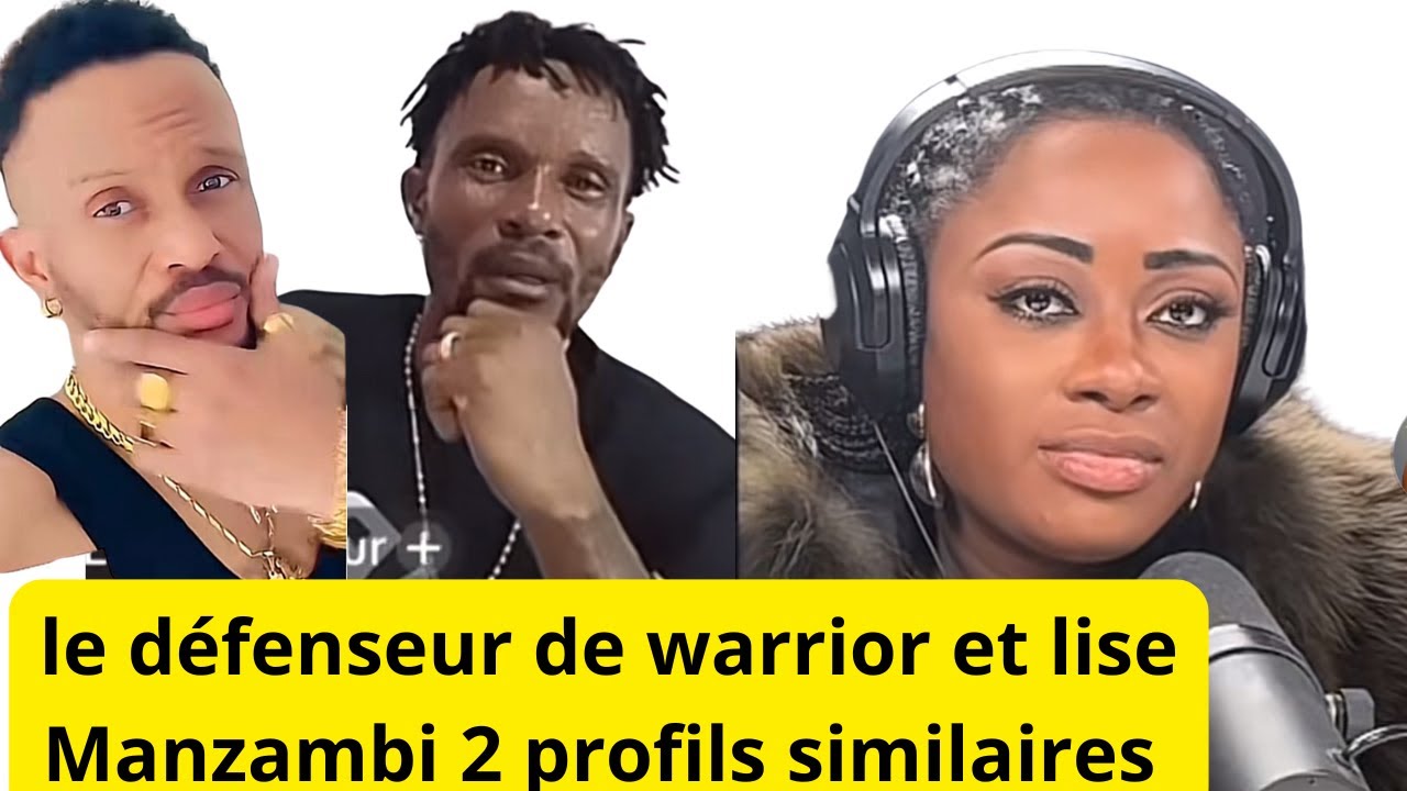 LE DEFENSEUR DE WARRIOR ET LISE MANZAMBI 2 PROFILS SIMILAIRES