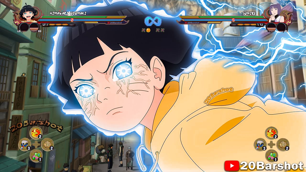 HIMAWARI UZUMAKI VERY CUTE AND OVERPOWER Naruto Ninja Storm 4 MOD