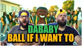 BEAT GOES HARD!! DaBaby - BALL IF I WANT TO  *REACTION!! Resimi