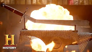 Forged in Fire: Wheel of Forging BRINGS THE PAIN (Season 8) | History