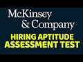 How to Pass McKinsey Job IQ & Aptitude Test