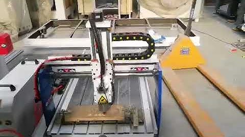 test video for Mr Johnny cnc router machine AKG6012
