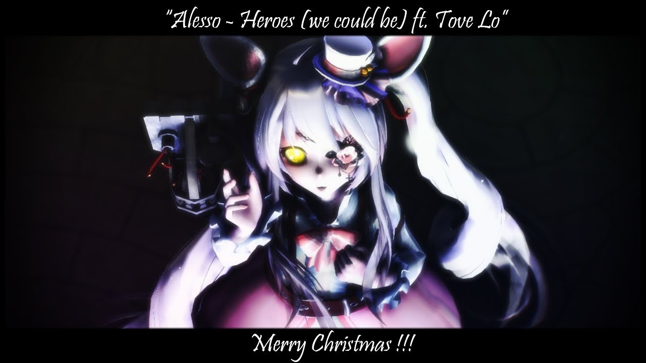 {MMD x FNAF 2} .:Heroes:. || Merry Christmas !!!🎄|| (Mangle)