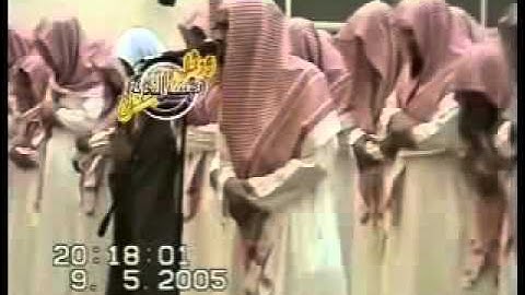 سورة الفجر خاشعة مبكية للشيخ ناصر القطامي عشائية نادرة لن تمل منها 1426   2005 الركعة الثانية