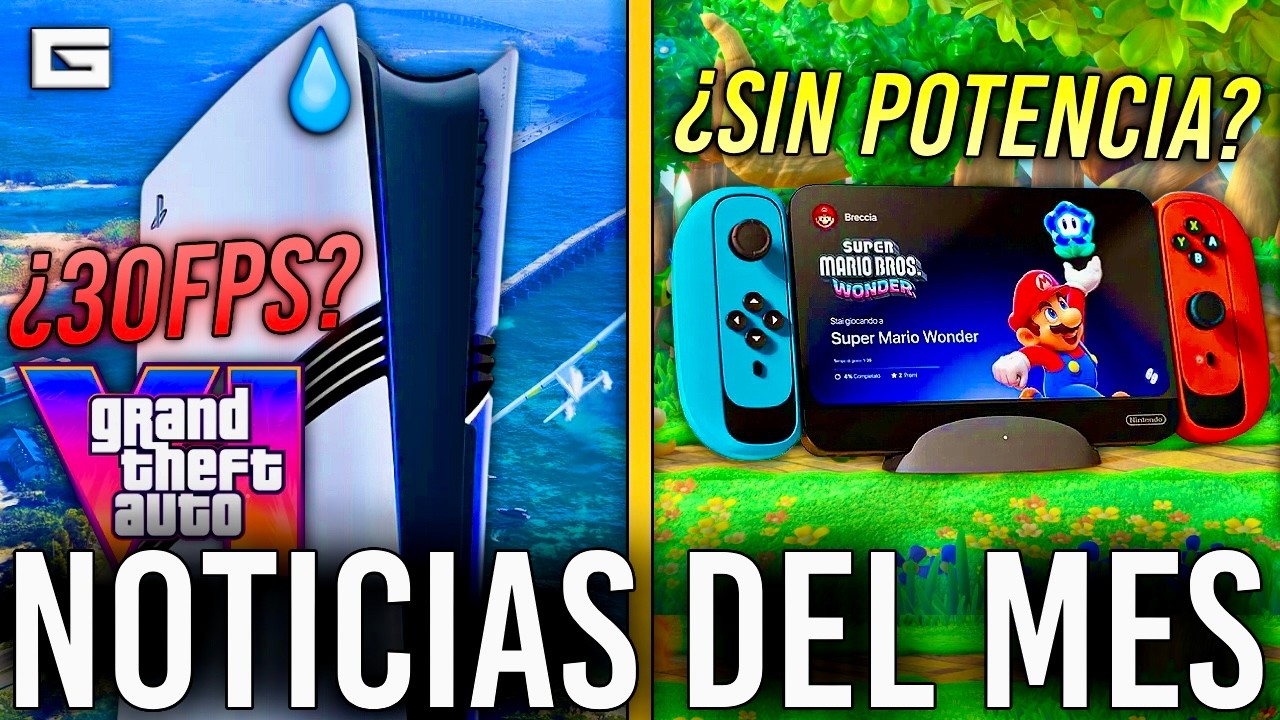 PS5 Pro a 30Fps en GTA 6, Switch 2 Sin Potencia y Ghost Of Yōtei