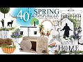 40 SPRING Dollar Tree DIYS | Spring Farmhouse Home Decor DIY Crafts