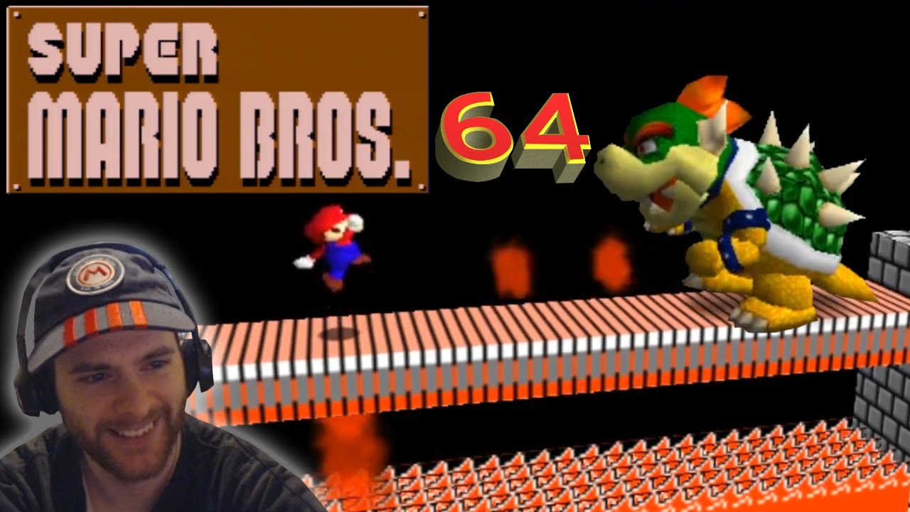 Speedrunning Super Mario Bros. INSIDE SM64?!