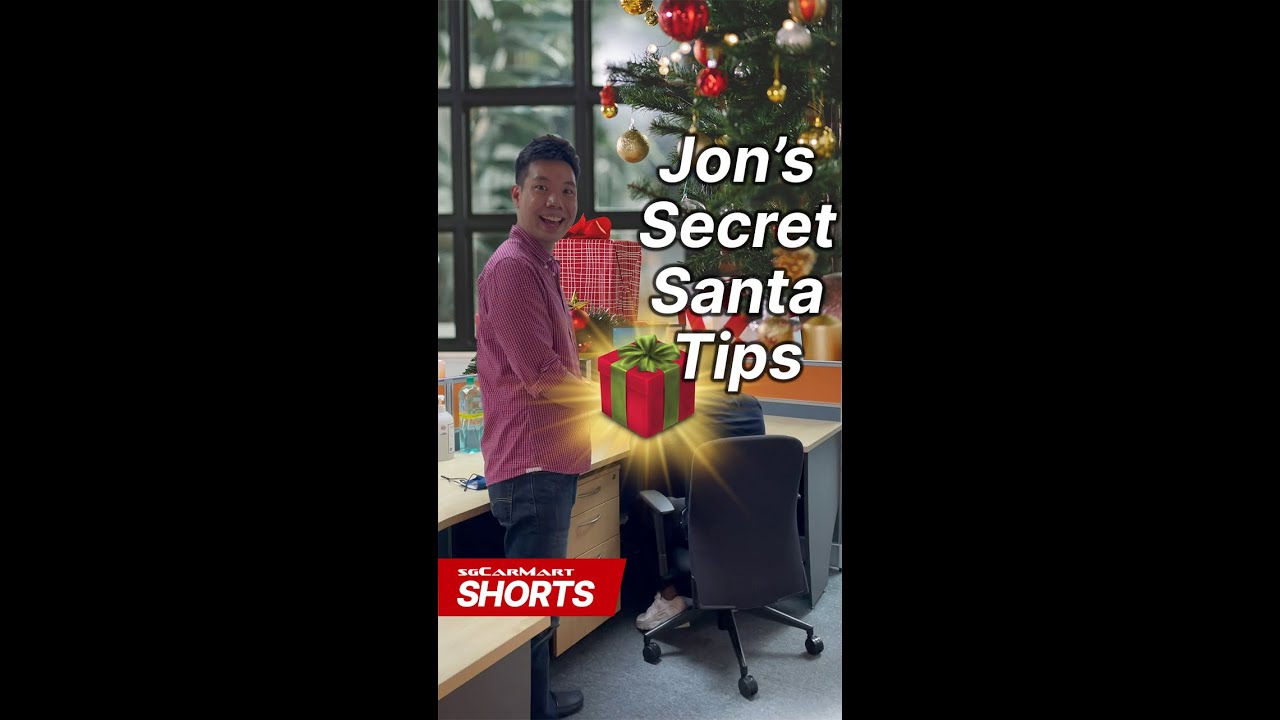 Jon gives tips on how to win Office Secret Santa @KiaSingapore! #shorts