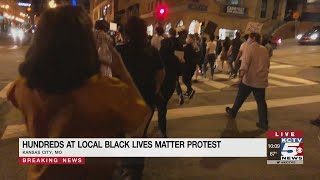 Raw: Hundreds at local Black Lives Matter protest