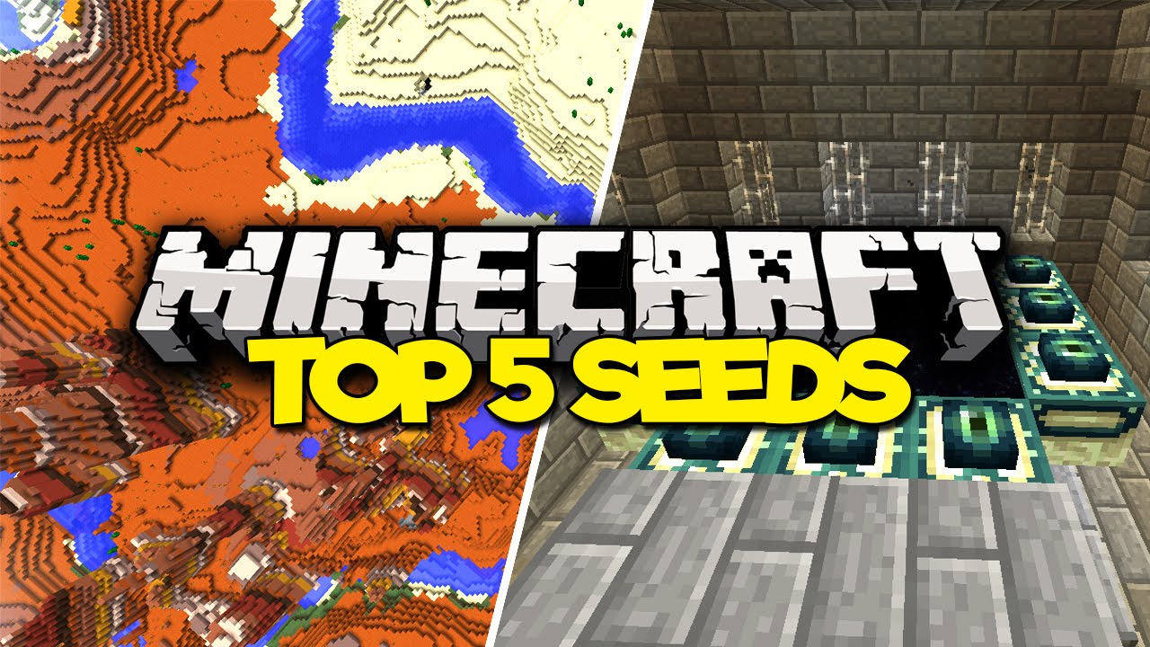 Top 5 Minecraft Seeds - Best Minecraft Seeds (1.9) 2016 - YouTube