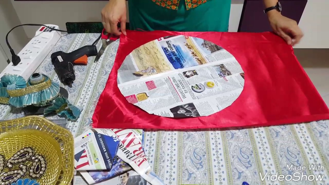 3. Traditional Thalposh (Plate Cover)