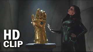 Infinity Gauntlet In Thor Ragnarok Movie Scene | Marvel Thor Ragnarok 2017