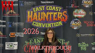 INSIDE East Coast Haunters Convention FULL WALKTHROUGH | Best Props, Vendors & Haunt Attractions!