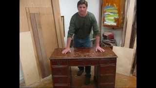 I recently refinished a Mahogany writing desk, I used Zip Strip to remove the old finish, sanded it and refinished it. It