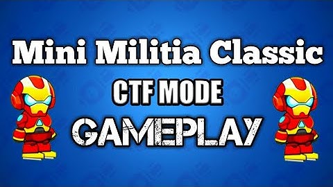 Mini Militia Classic CTF Mode Gameplay #shorts #MiniMilitia